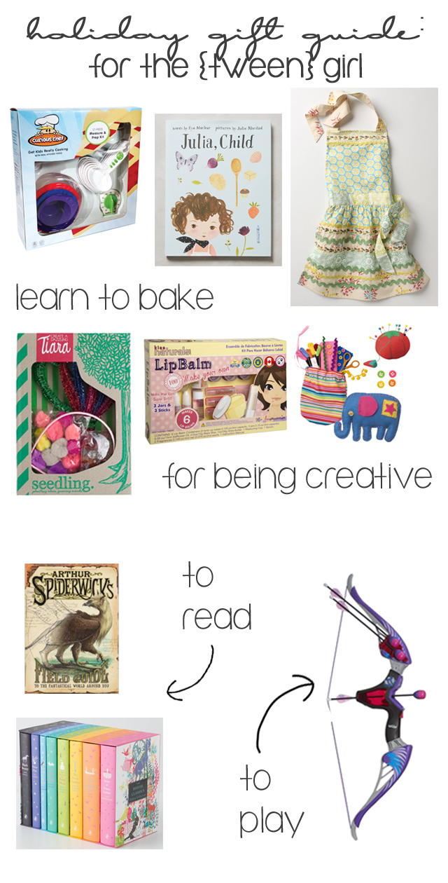 gift guide for the tween
