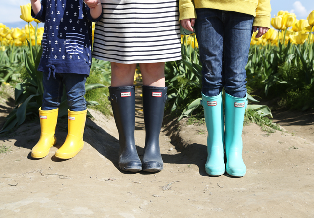 hunter boots for spring