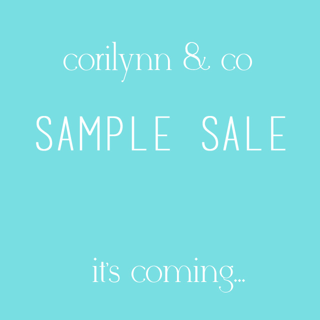 sample sale preview