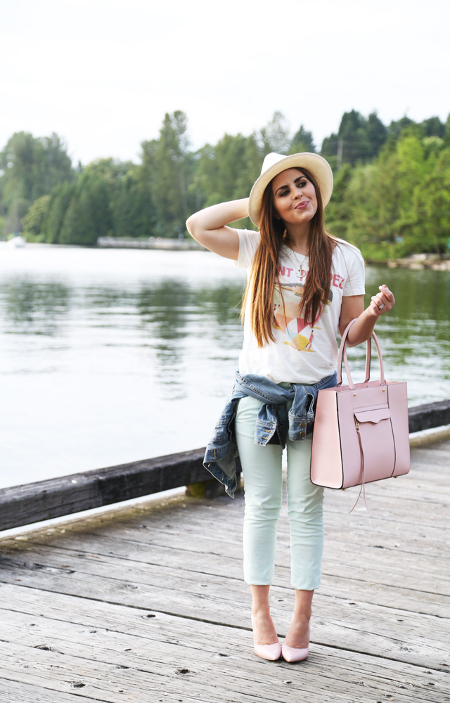 casual summer pastels