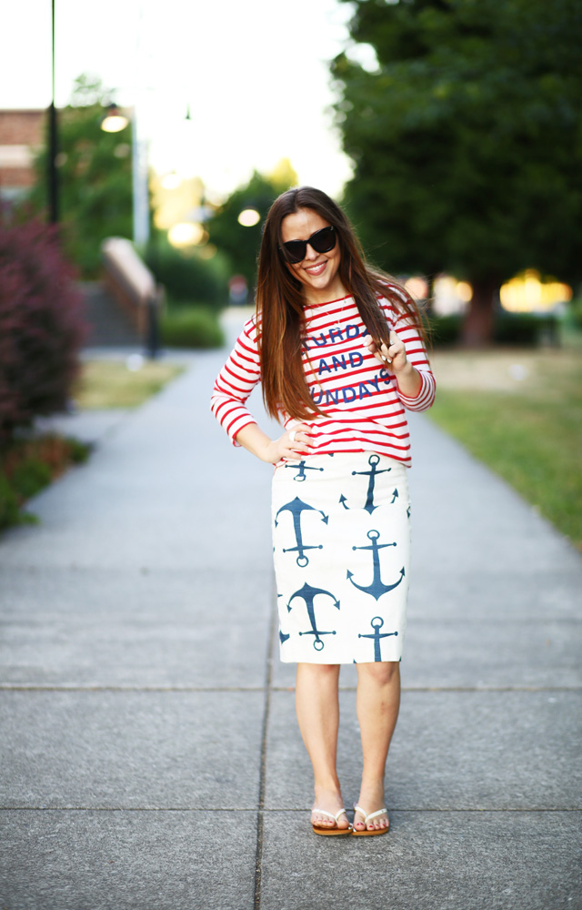 anchors and stripes