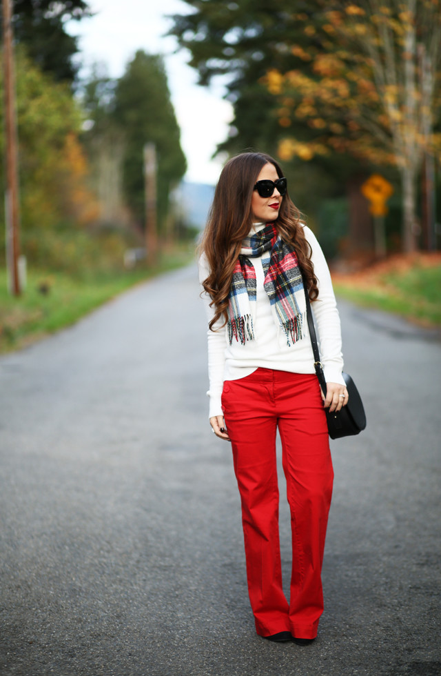 red christmas outfit