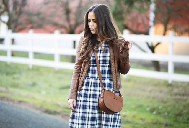 cognac and navy plaid 2