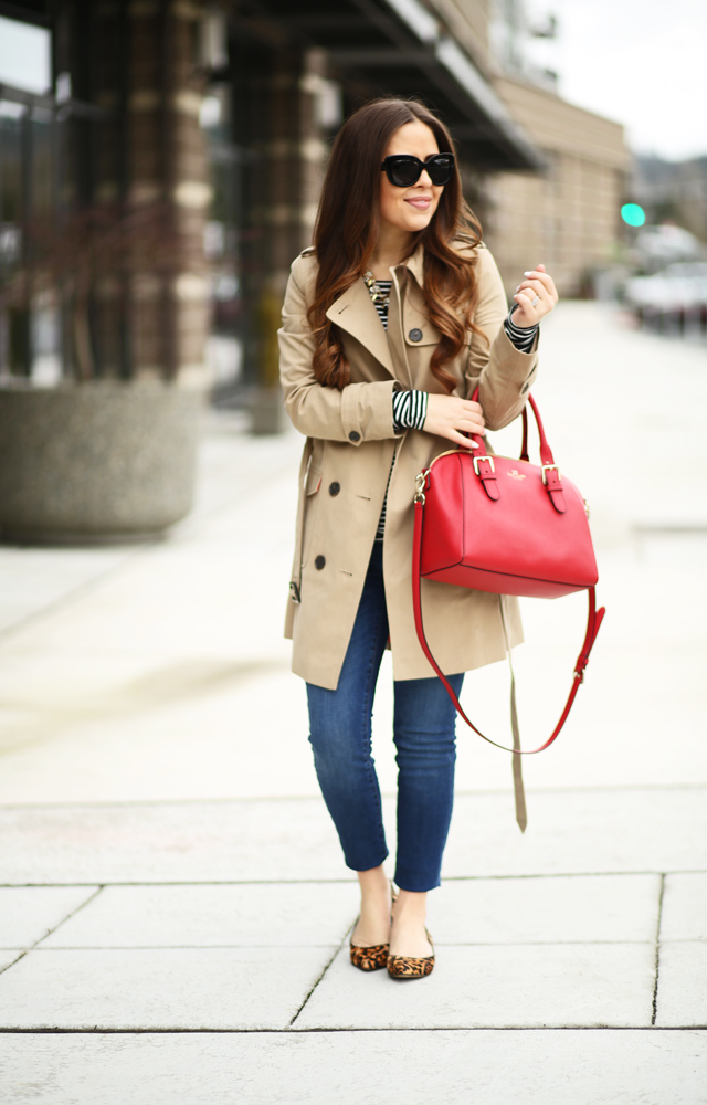 perfect tan trench