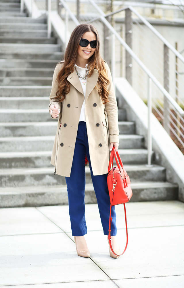 perfect trench coat for spring