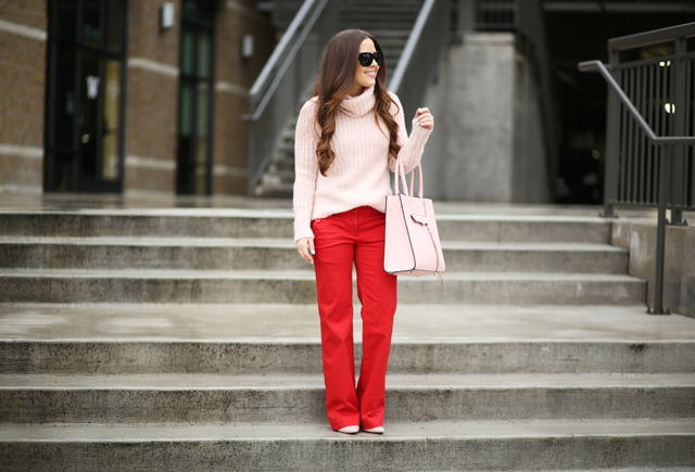 pink and red valentine outfit