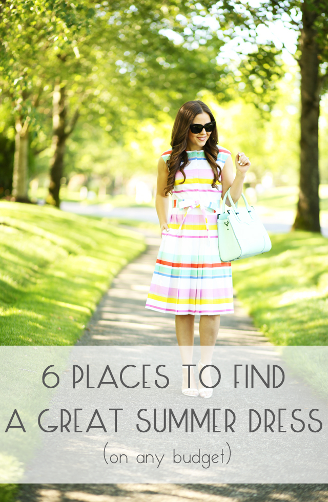 6 places to find a summer dress kate spade striped shirtdress_edited-1