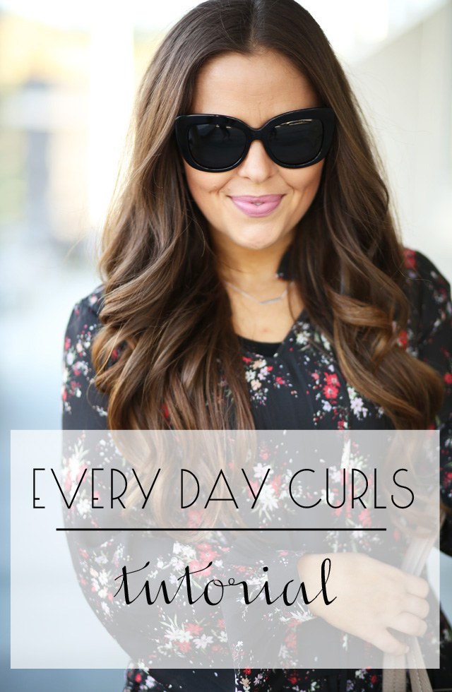 everyday curls tutorial