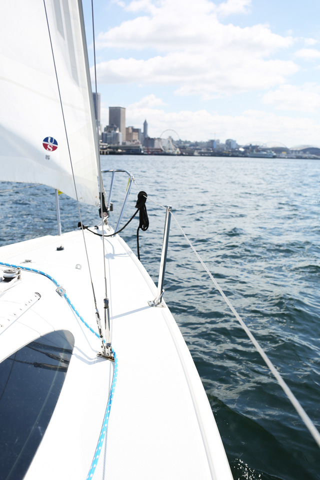 sailboat on the puget sound