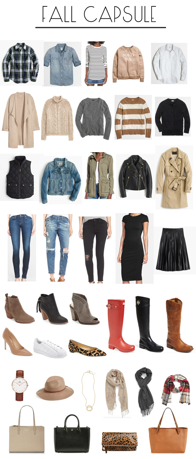 building a fall capsule wardrobe. dress cori lynn