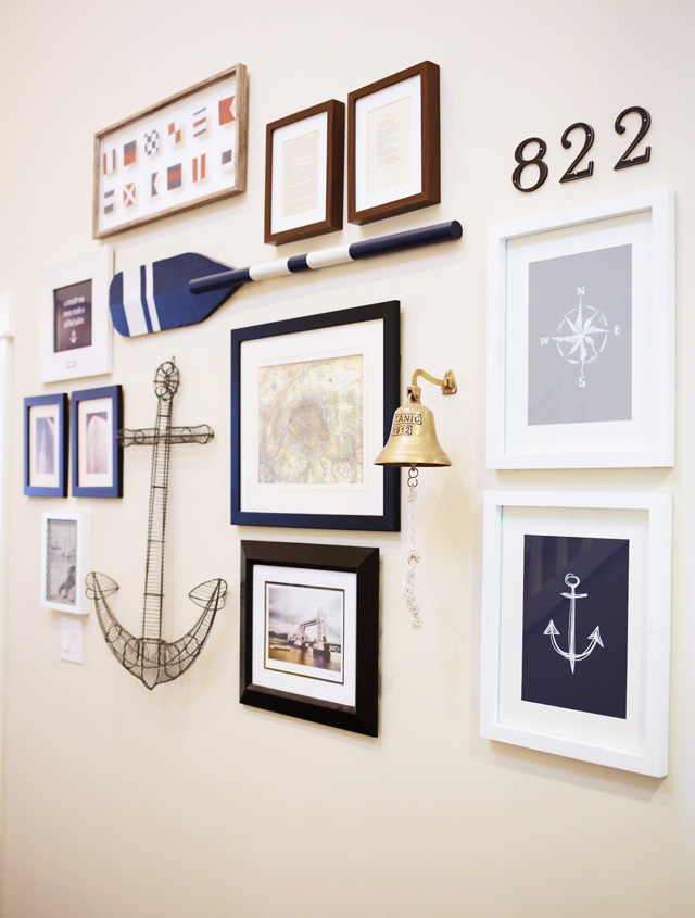 howto-create-a-nautical-gallery-wall