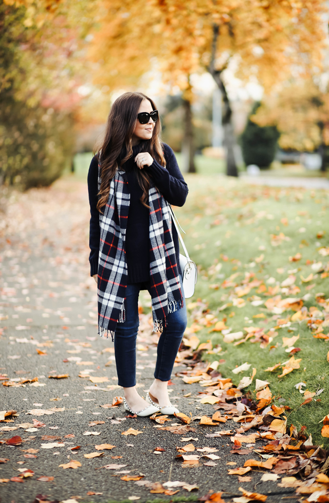 a fall sweater tunic and being grateful. dress cori lynn a