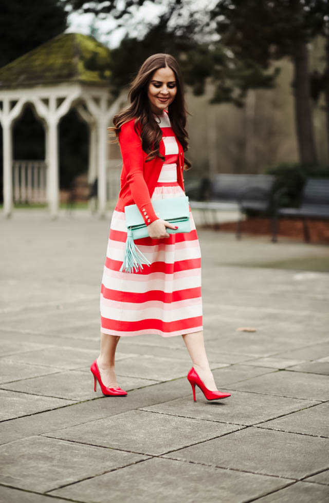 pink-and-red-striped-dress-red-heels-7