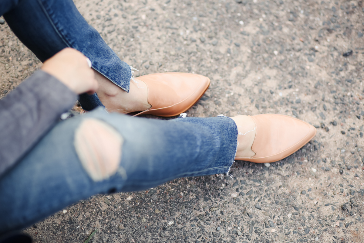 gray, tan & my favorite new closet basics. - dress cori lynn