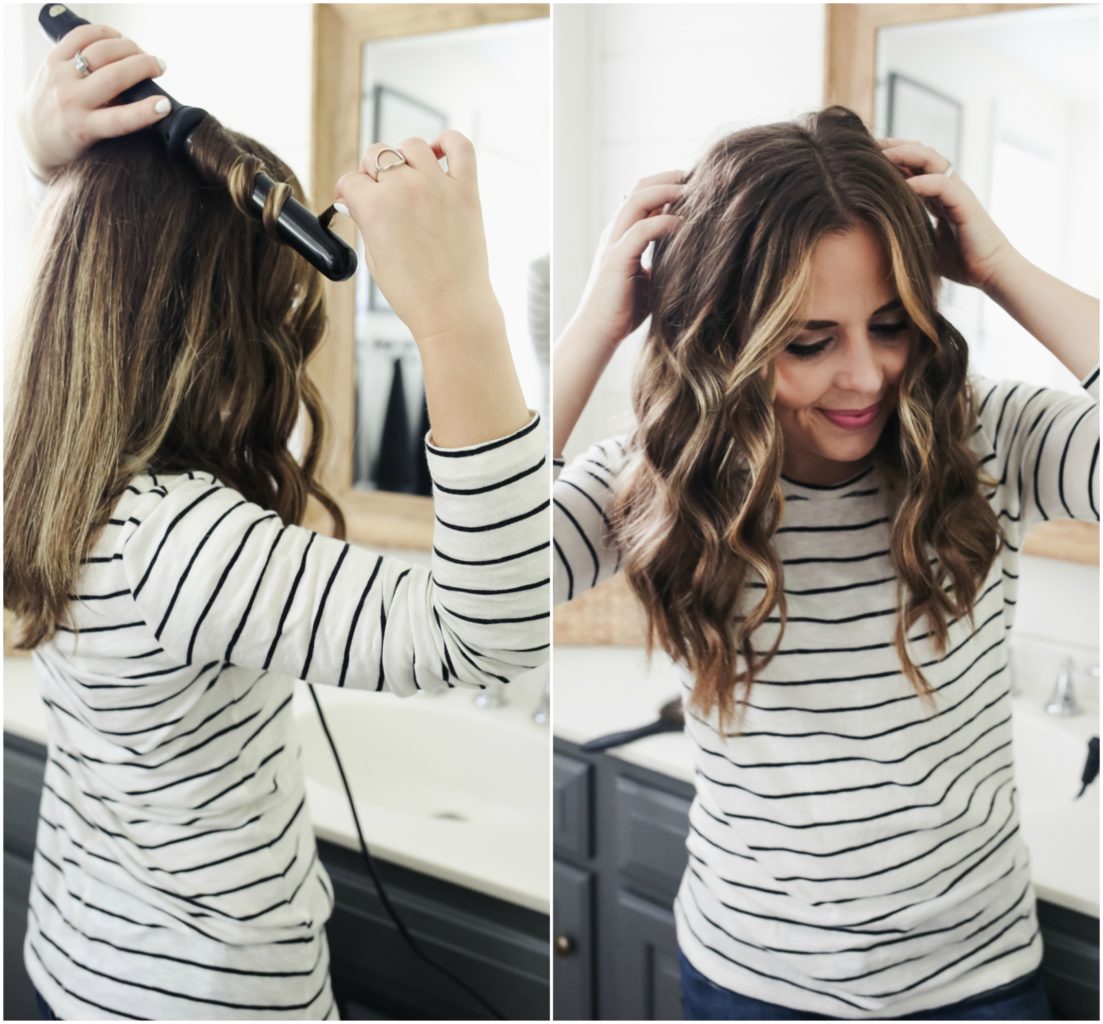 how to create the perfect wavy beach curls. - dress cori lynn