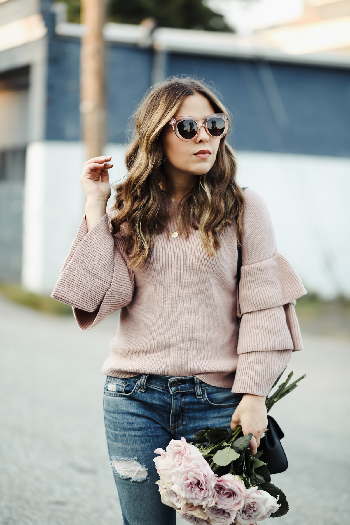 fall trend: statement sweaters. - dress cori lynn