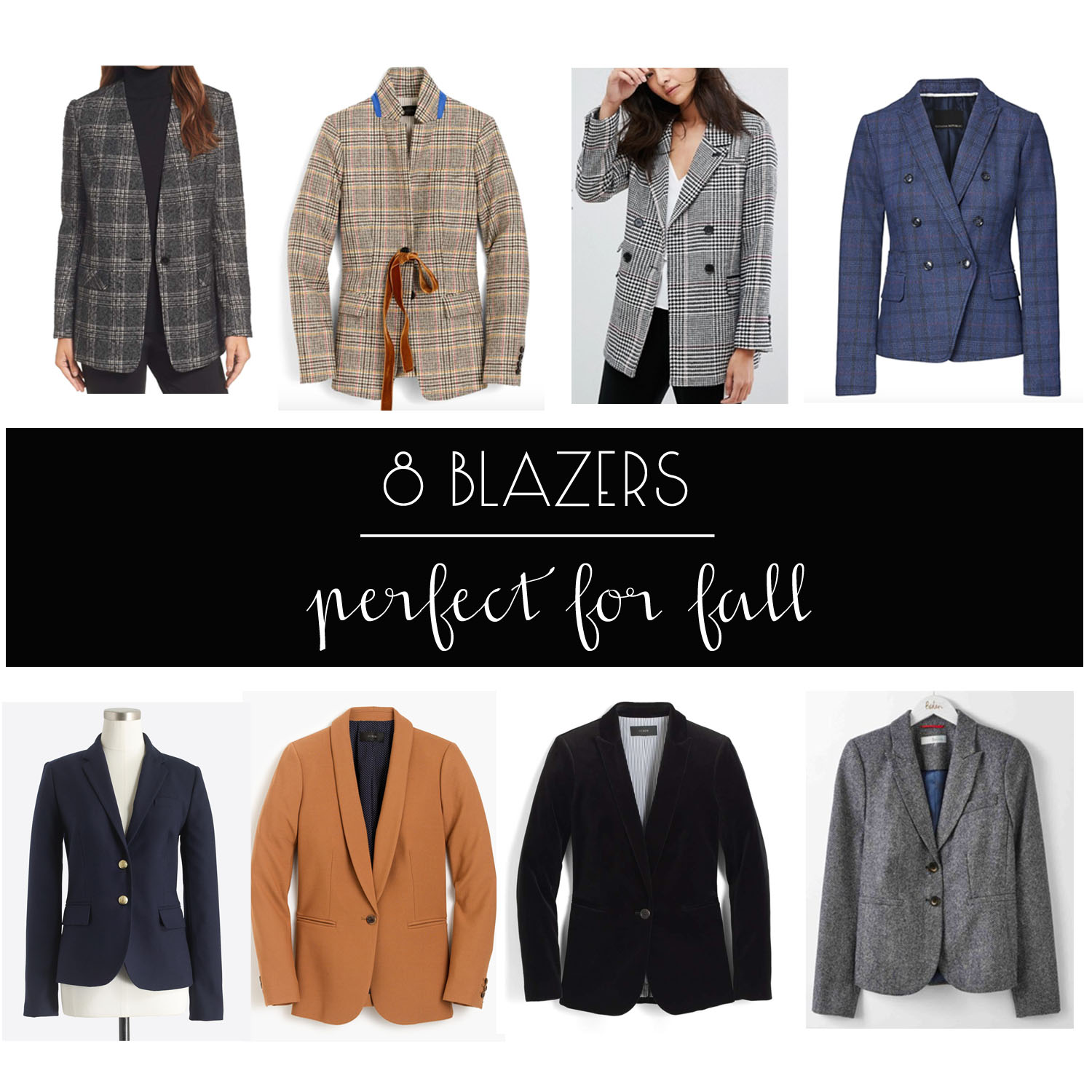 8 blazers perfect for fall. dress cori lynn