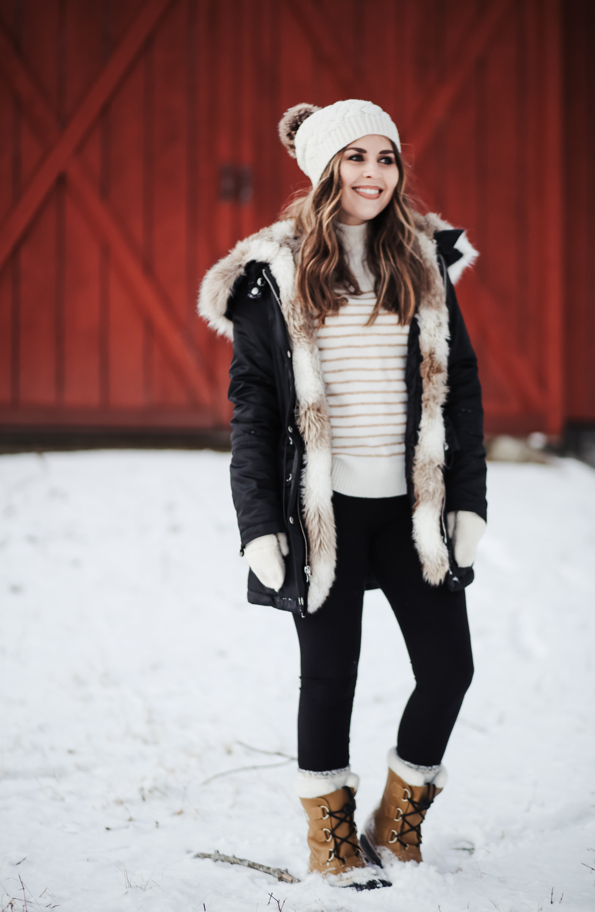 sorel boots outfit