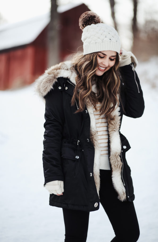 Three Fashionable Snow Day Outfits