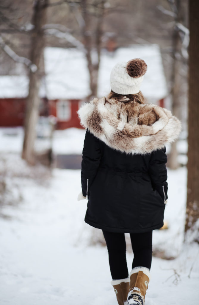 Boots With The Fur + Snow-Day Outfit, cute & little