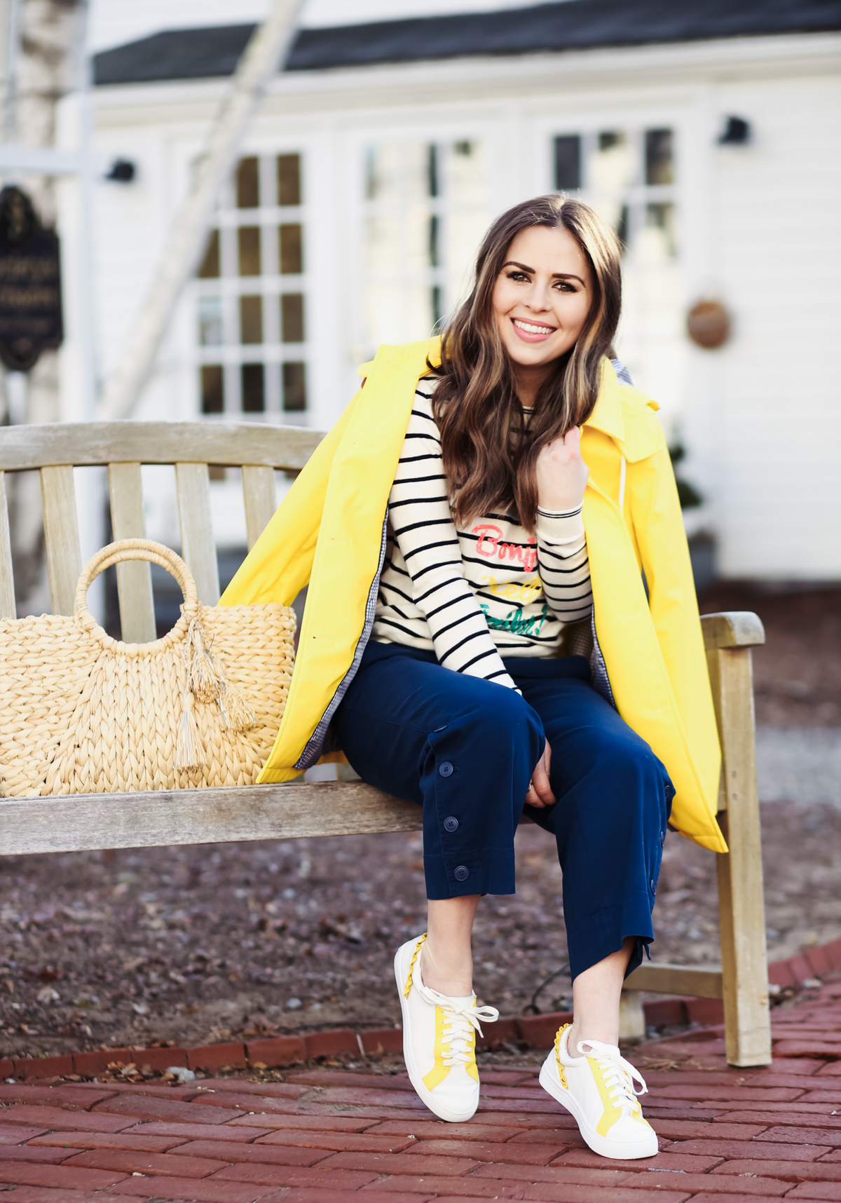 a nautical spring with Talbots. - dress cori lynn