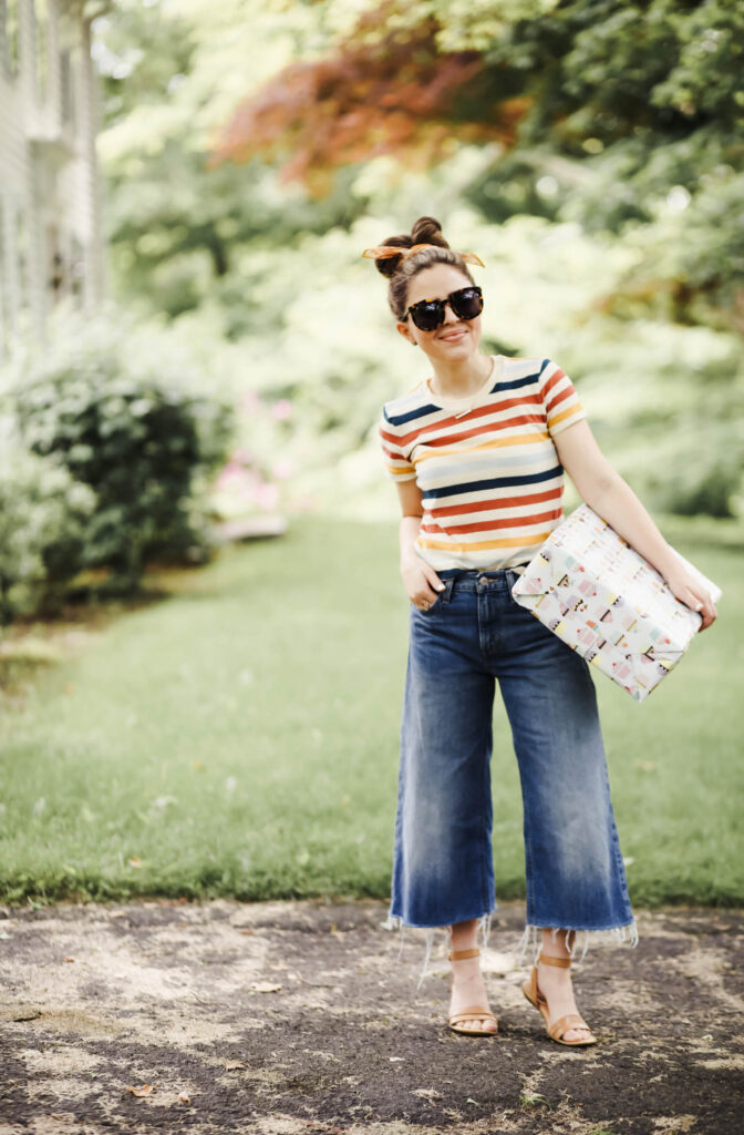 Summer Style: Vintage Hermes Scarf + Fourth of July Outfit Idea