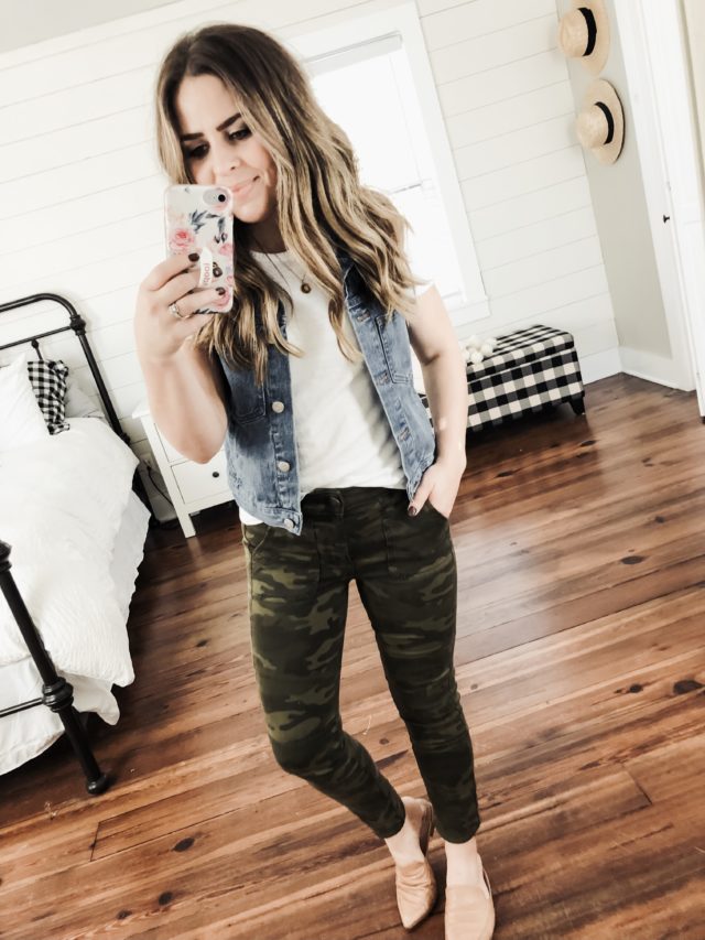 12 ways to style camo pants for fall. - dress cori lynn