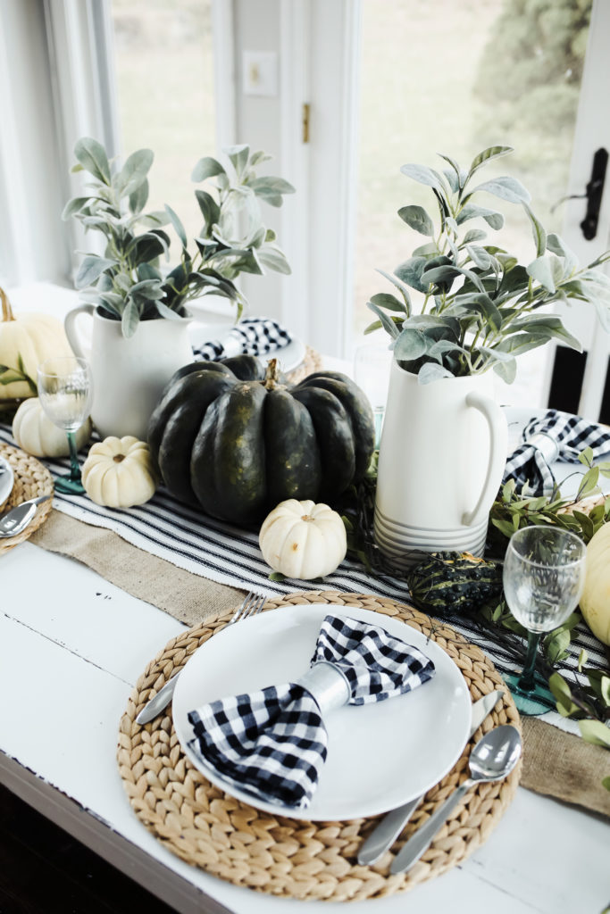 modern farmhouse thanksgiving table inspiration -10 - dress cori lynn