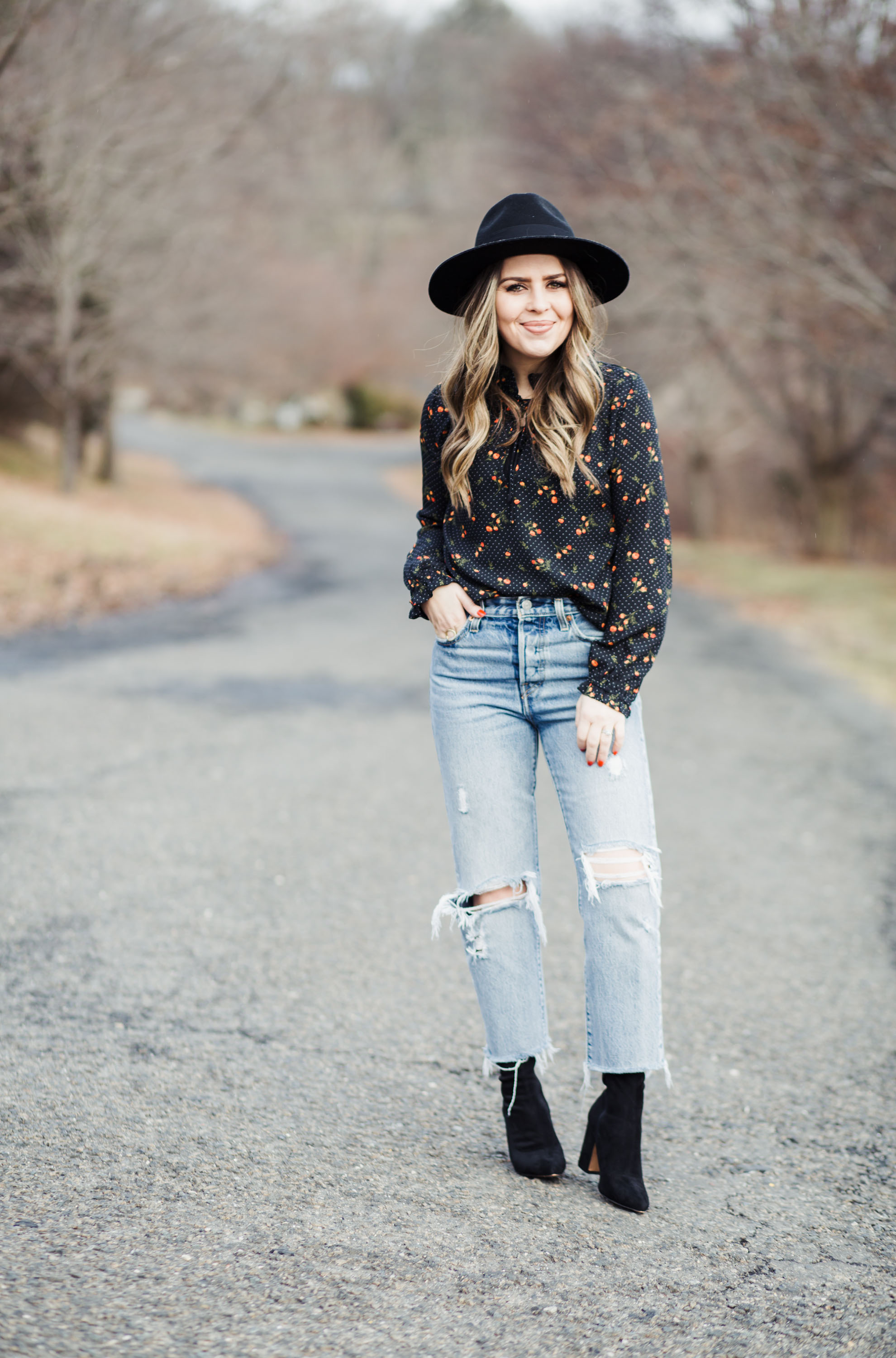 Style Solutions Sock Booties And Cropped Jeans Dress Cori Lynn