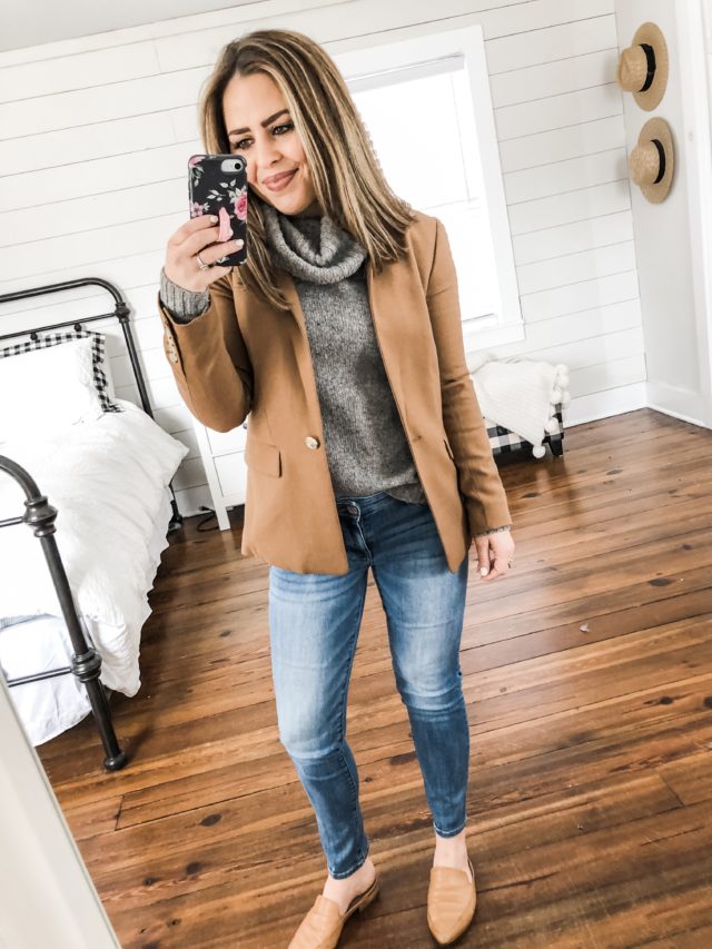 15 ways to style a camel blazer. - dress cori lynn