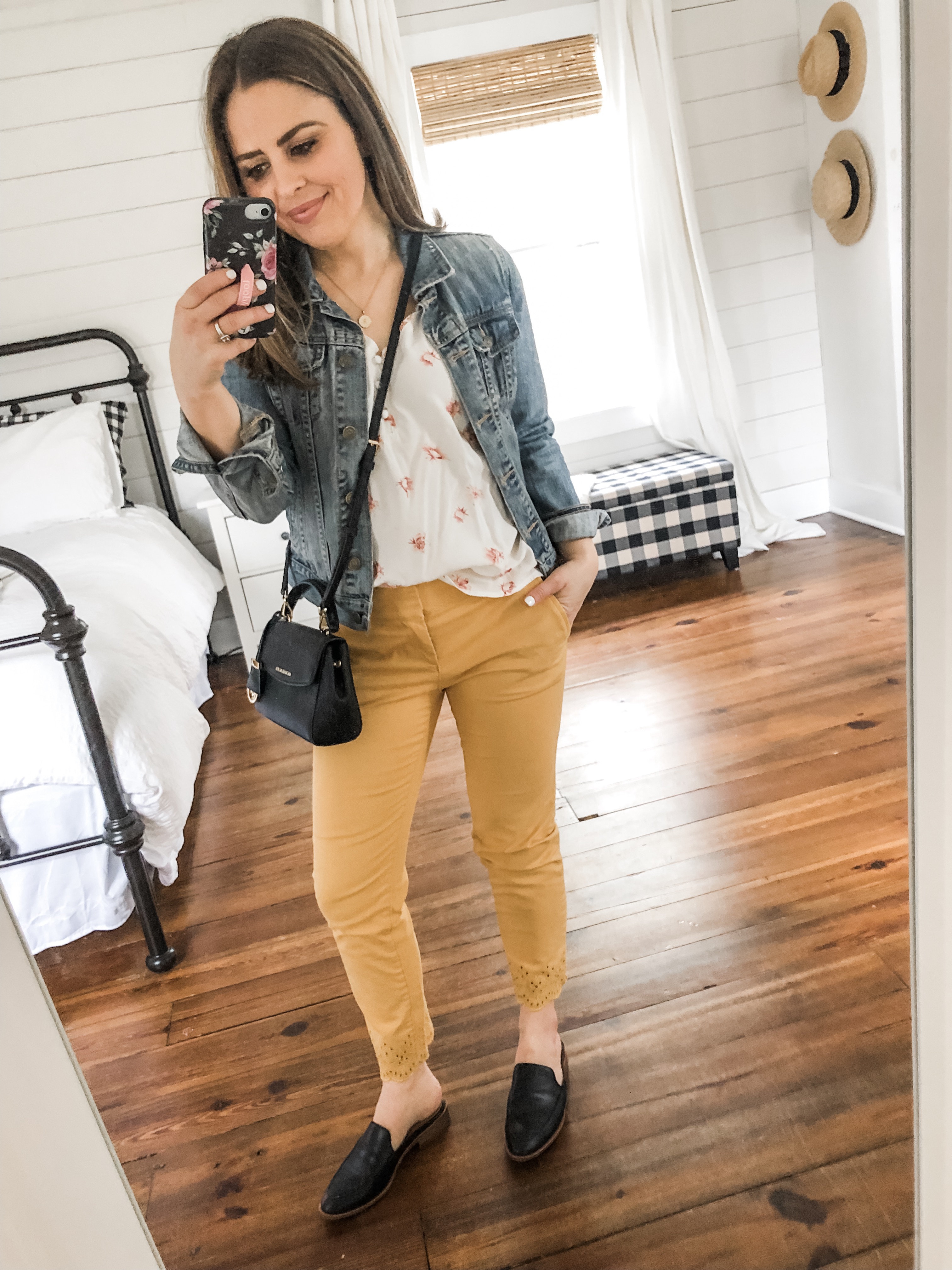 10 ways to style mustard pants. - dress cori lynn