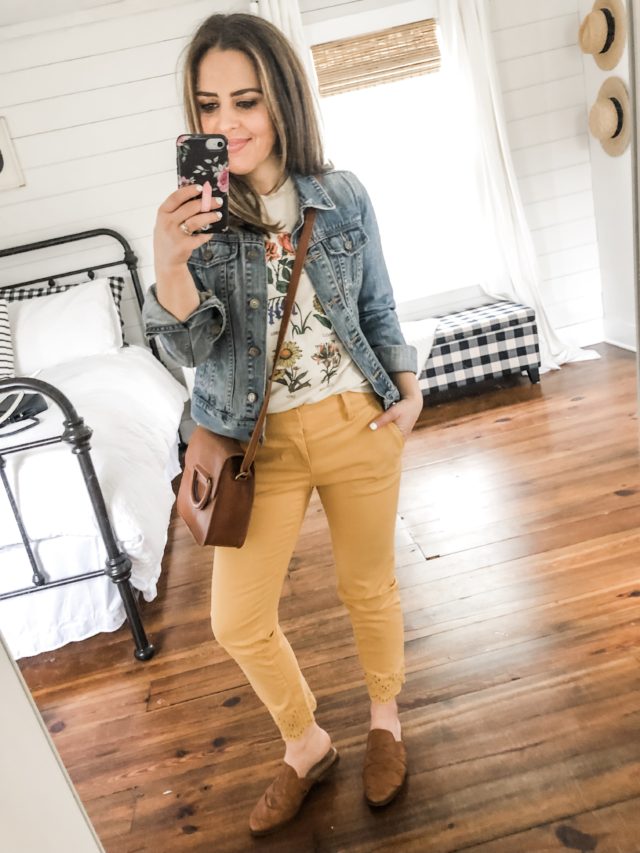 10 Ways To Style Mustard Pants Dress Cori Lynn   IMG 1837 640x853 