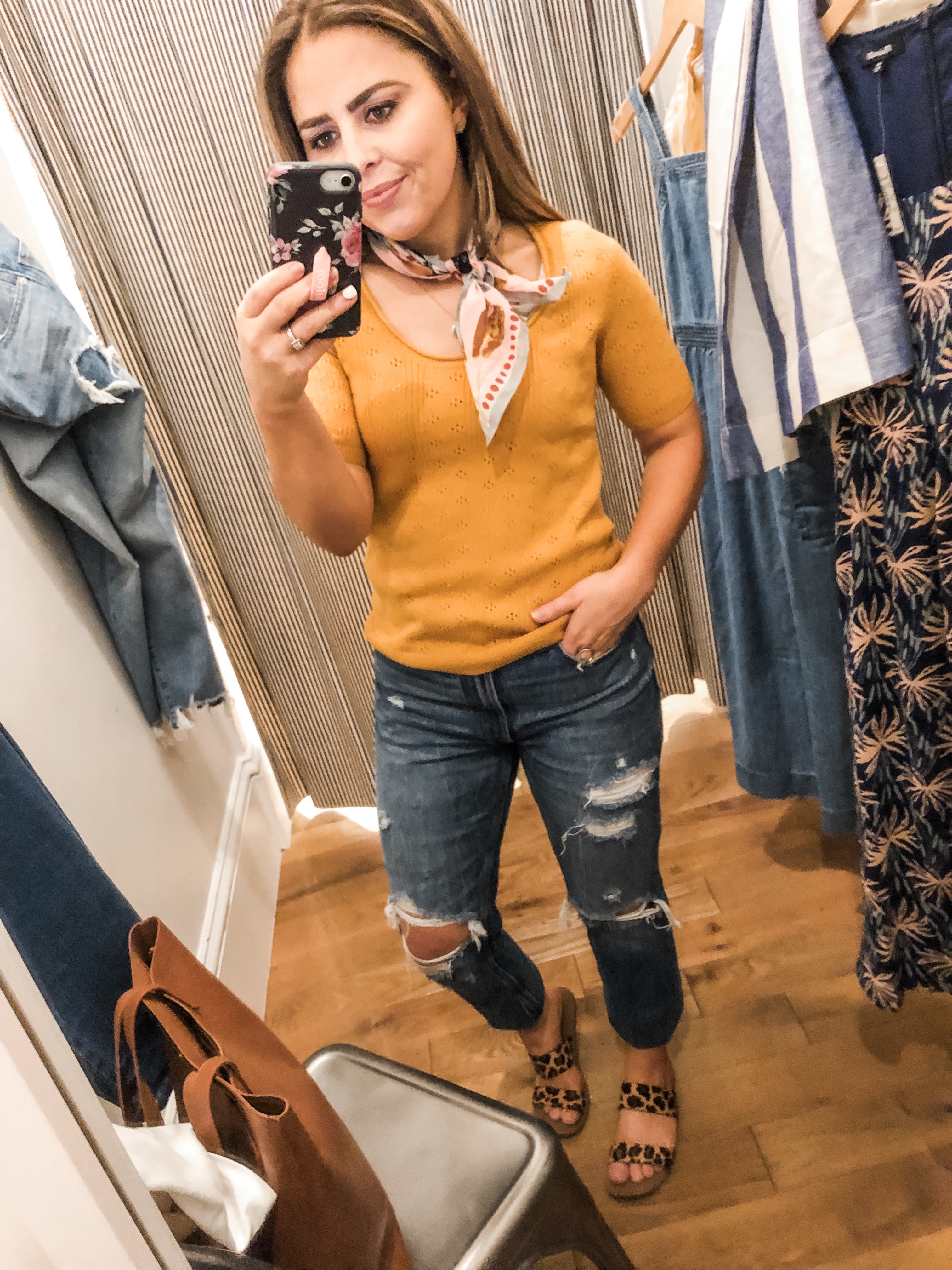 madewell summer try-on. - dress cori lynn