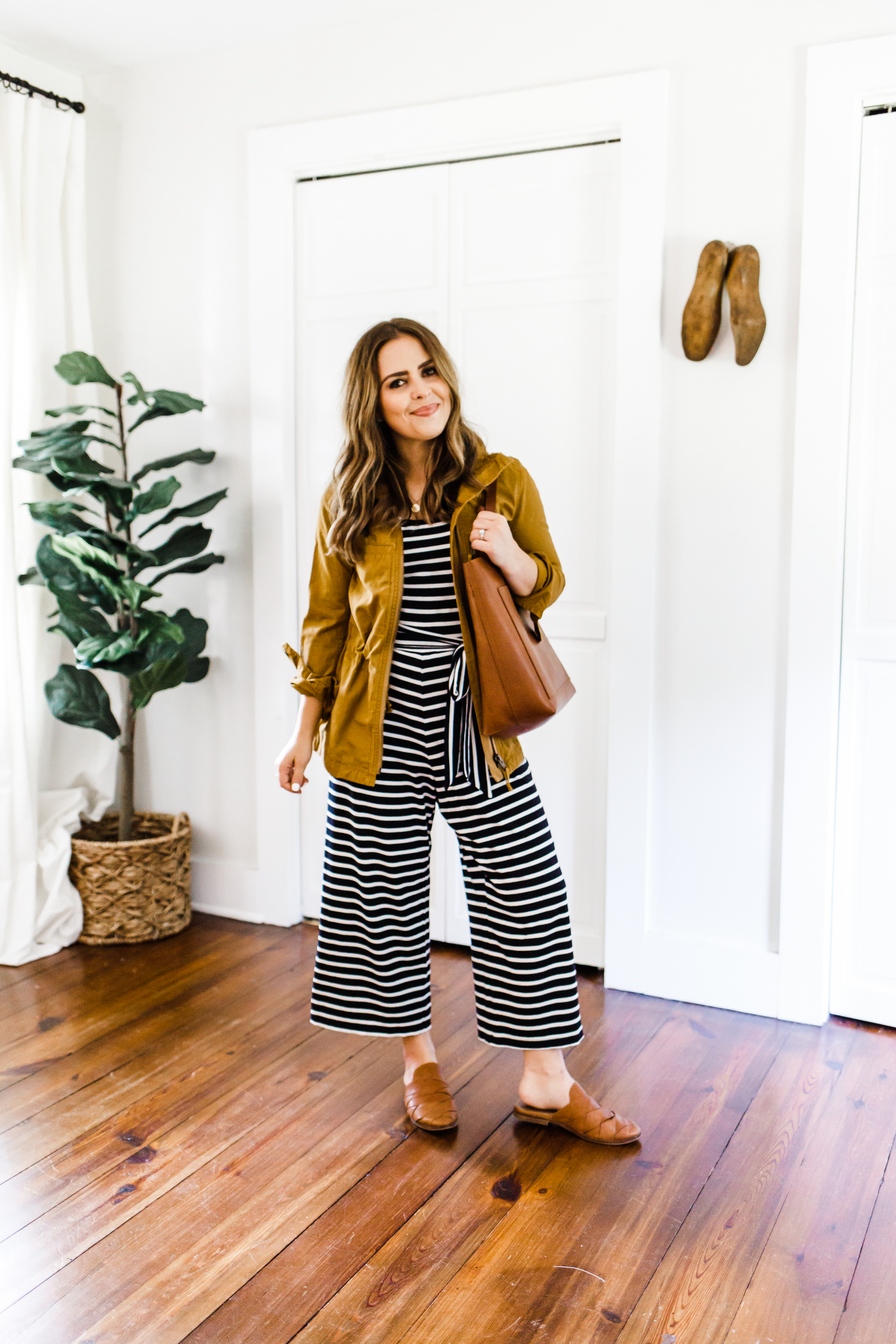 9 ways to style a striped jumpsuit. - dress cori lynn