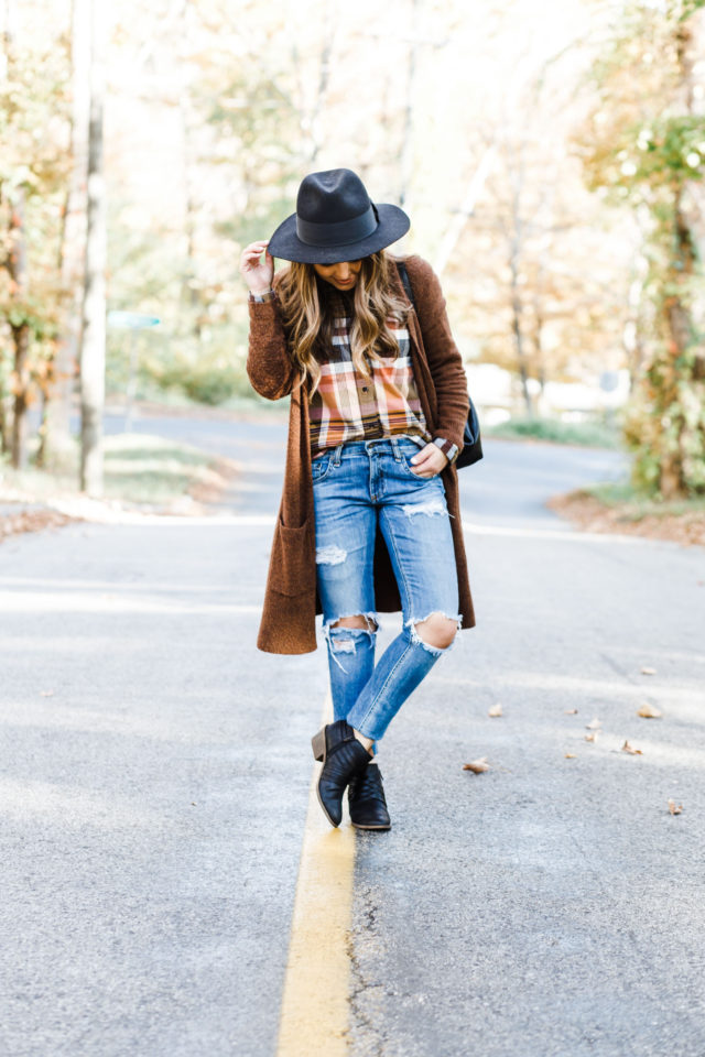 4 simple tips for styling booties in the fall. - dress cori lynn