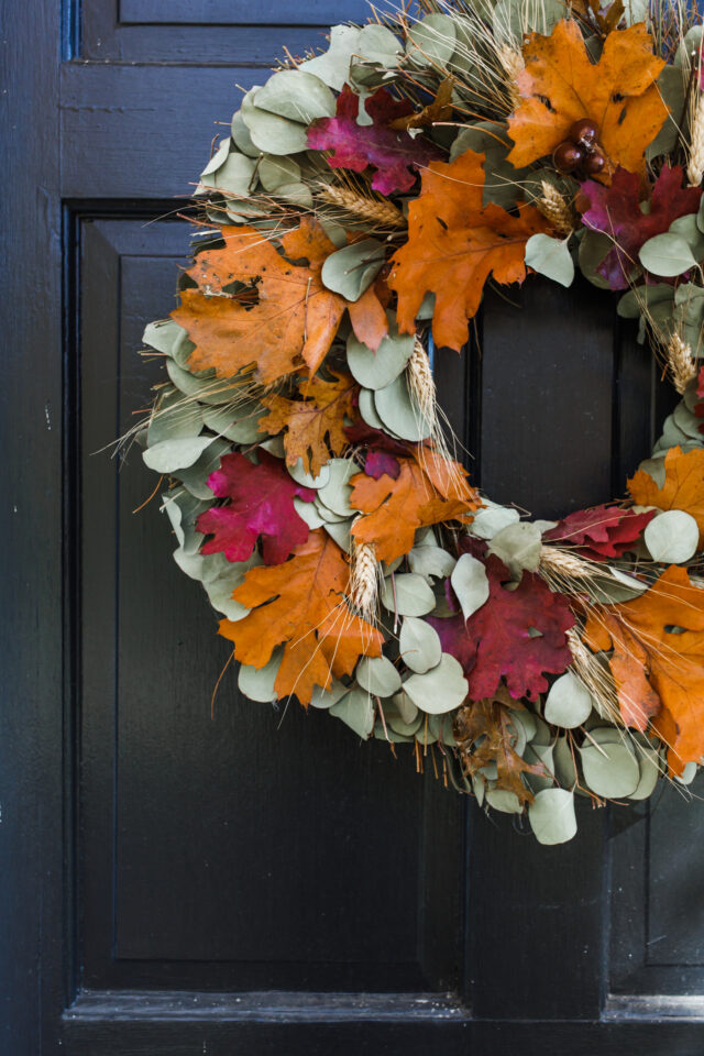 my fall porch. - dress cori lynn