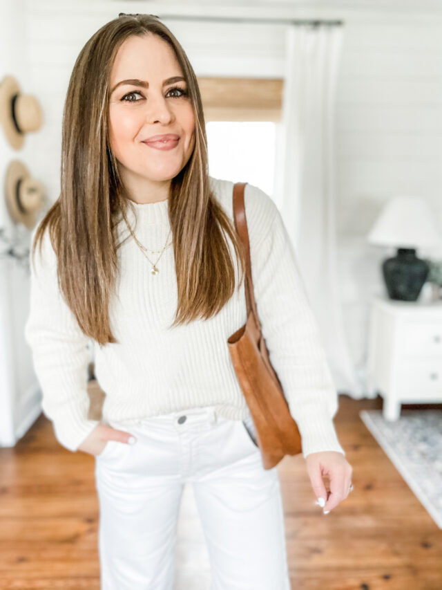 4 Ways To Style White Wide Leg Pants. - Dress Cori Lynn