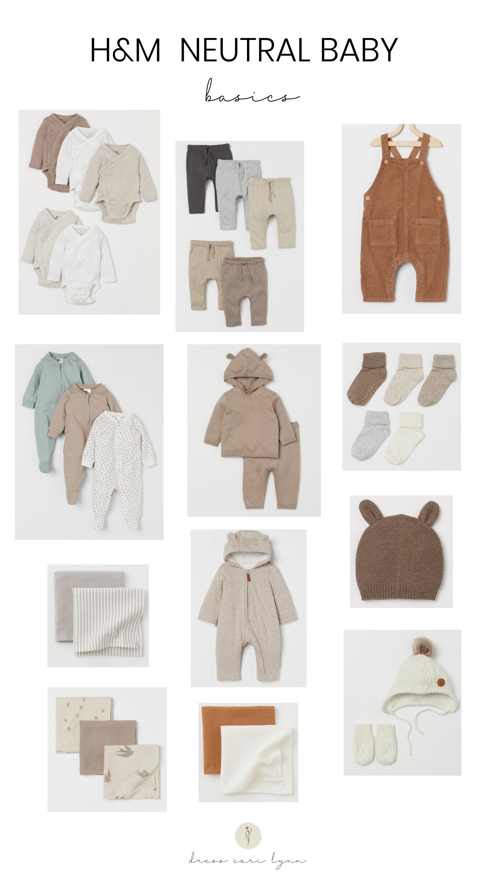 Hou op kapperszaak Nadeel H&M neutral baby basics. - dress cori lynn