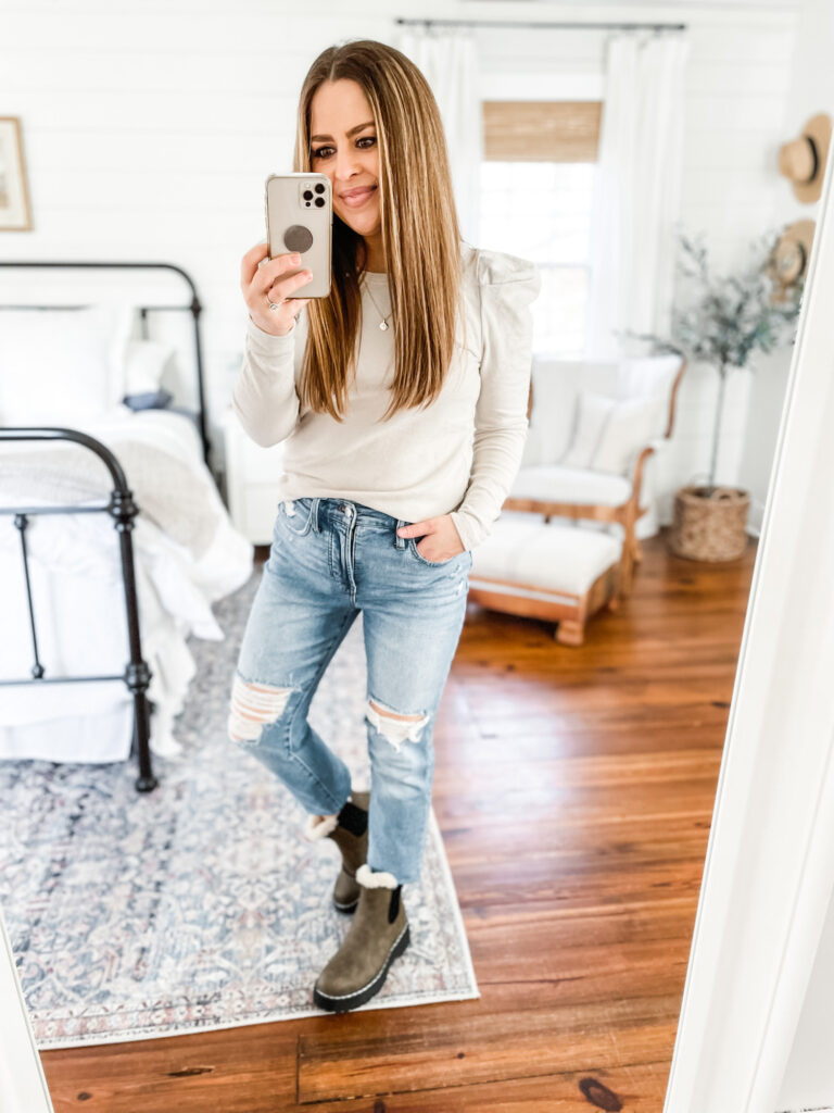 cozy winter capsule pieces from Walmart. - dress cori lynn