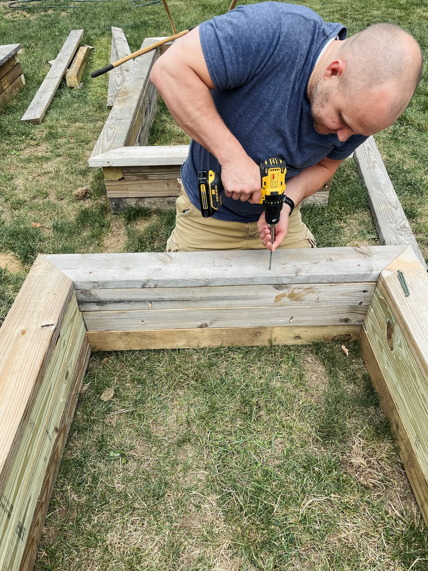 How-to build raised garden beds. - dress cori lynn