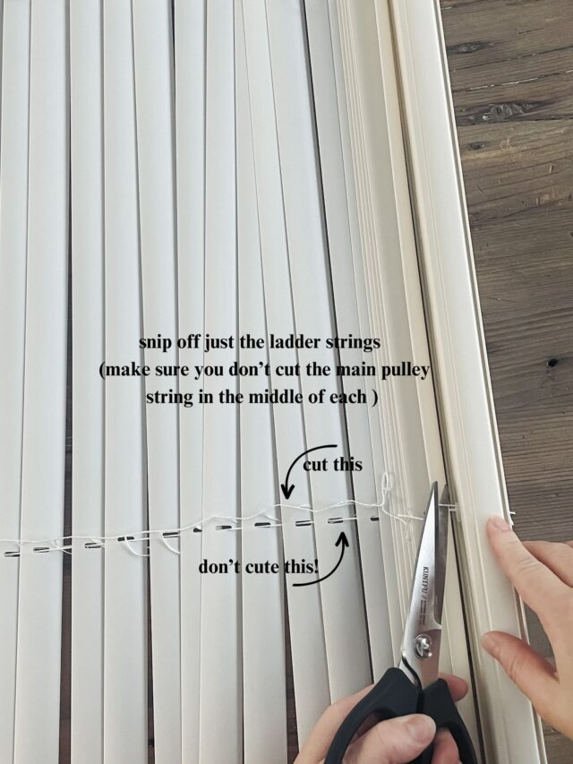 DIY Cordless Roman Shade Tutorial Dress Cori Lynn   5 640x853 