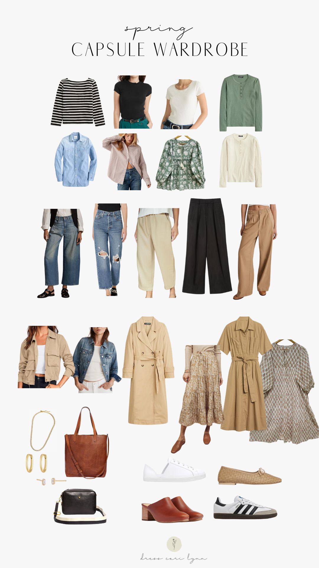 Spring Capsule Travel Wardrobe: Fun Updates For Your Closet